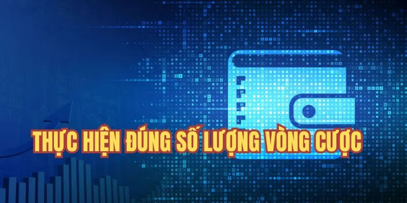 Thực hiện đúng số lượng vòng cược