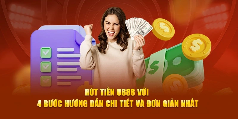 Cập nhật cách rút tiền U888 cụ thể với khách hàng