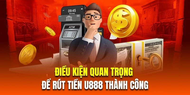 Lưu ý cụ thể cần nắm rõ để rút tiền U888 thuận lợi